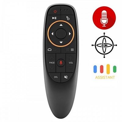 Аэро пульт (воздушная мышь) с голосовым управлением для Андроид смарт тв приставок G10S