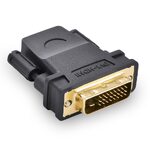 Переходник HDMI-F (Гнездо) - DVI-D Dual Link (Штекер) UGREEN