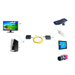 USB 2.0 удлинитель по оптике до 500 метров Pro-HD 101UF