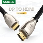 Кабель 4K 60Гц DisplayPort (Дисплей порт) - HDMI Ugreen
