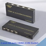 KVM переключатель HDMI USB на 4 компьютера FJ-401