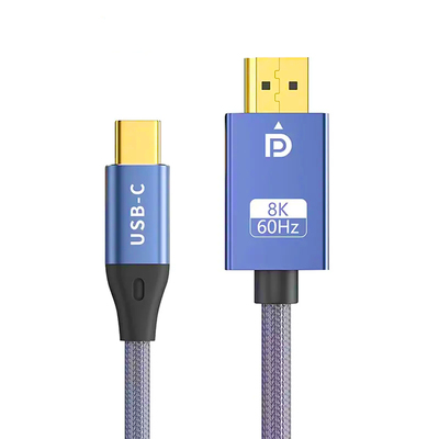 Кабель USB Type C (Thunderbolt 3.1) на DisplayPort 1.4 Bi-Directional 8K-4K, 2 метра, Pro-HD
