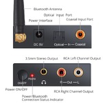 Bluetooth Аудио приемник-конвертер звука Pro-HD DAC62