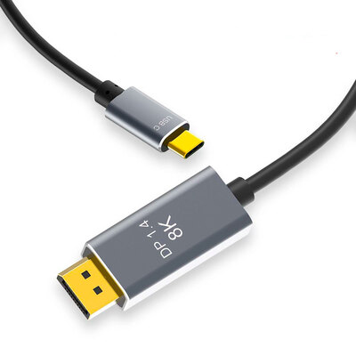 Кабель USB Type C (Thunderbolt 3.1) на DisplayPort 1.4 (Дисплей порт) 8K-4K