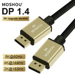 Кабель DisplayPort 1.4 (Дисплей порт) - DisplayPort 8K Pro-HD MOSHOU