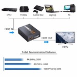 Усилитель-удлинитель сигнала HDMI v2.0 активный ProHD-HDEX60