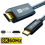 Кабель USB Type C (Thunderbolt 3) на HDMI 2.1 4K120Hz