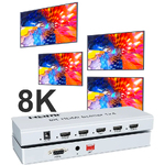 Разветвитель (сплиттер) HDMI 2.1 8K-4K 1 вход 4 выхода Pro-HD