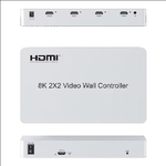 Контроллер видеостены 2x2 HDMI 8K-4K PRO-HD 8KVW22