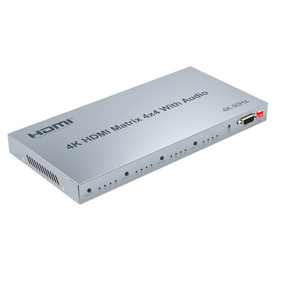 HDMI 2.0 4K Матрица коммутатор 4x4 Ce-LINK 4 входа - 4 выхода