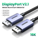 Кабель DisplayPort 2.1 (Дисплей порт) - DisplayPort 16K Ugreen