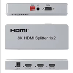 Разветвитель (сплиттер) HDMI 2.1 8K-4K 1 вход 2 выхода Pro-HD